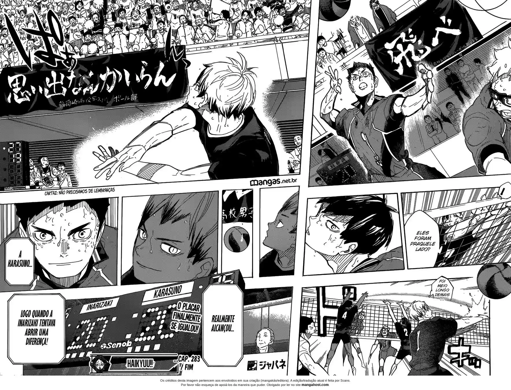 Read Haikyuu!! Português Manga Online