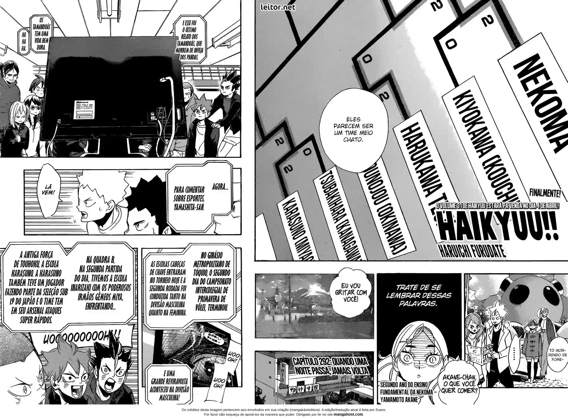Read Haikyuu!! Português Manga Online