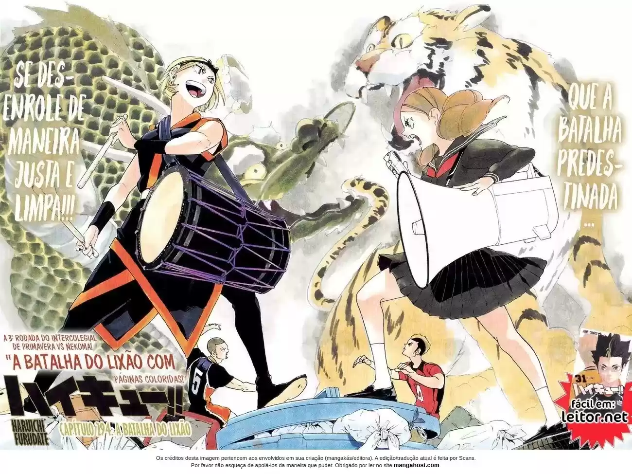 Read Haikyuu!! Português Manga Online