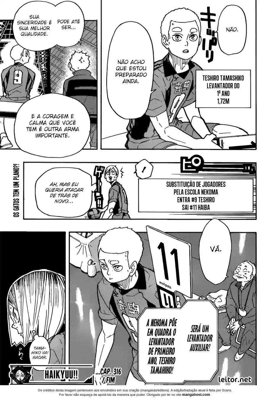 Read Haikyuu!! Português Manga Online
