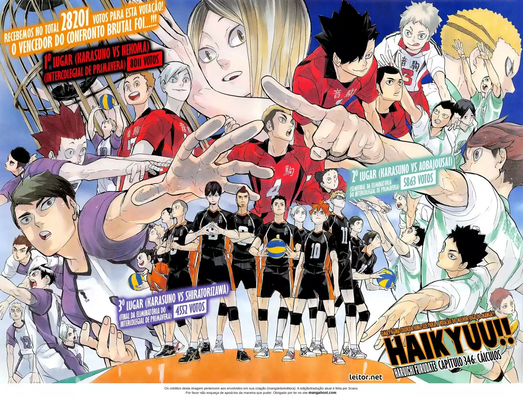 Read Haikyuu!! Português Manga Online
