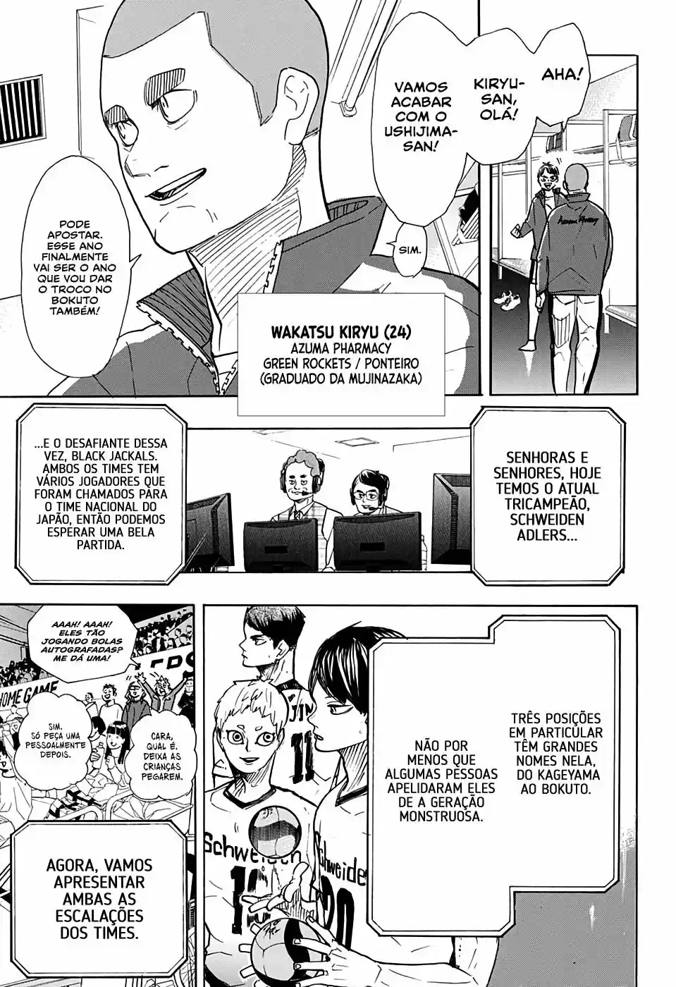 Read Haikyuu!! Português Manga Online