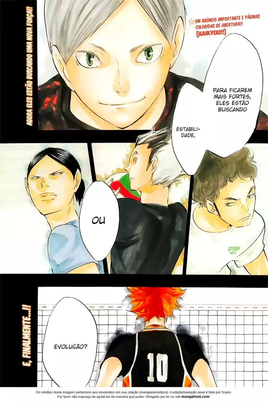 Read Haikyuu!! Português Manga Online