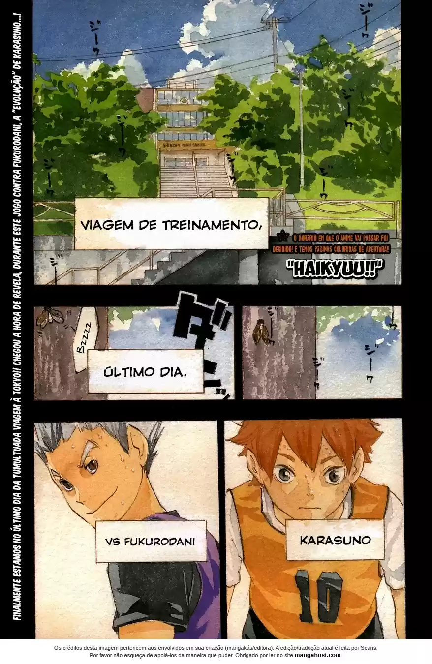 Read Haikyuu!! Português Manga Online