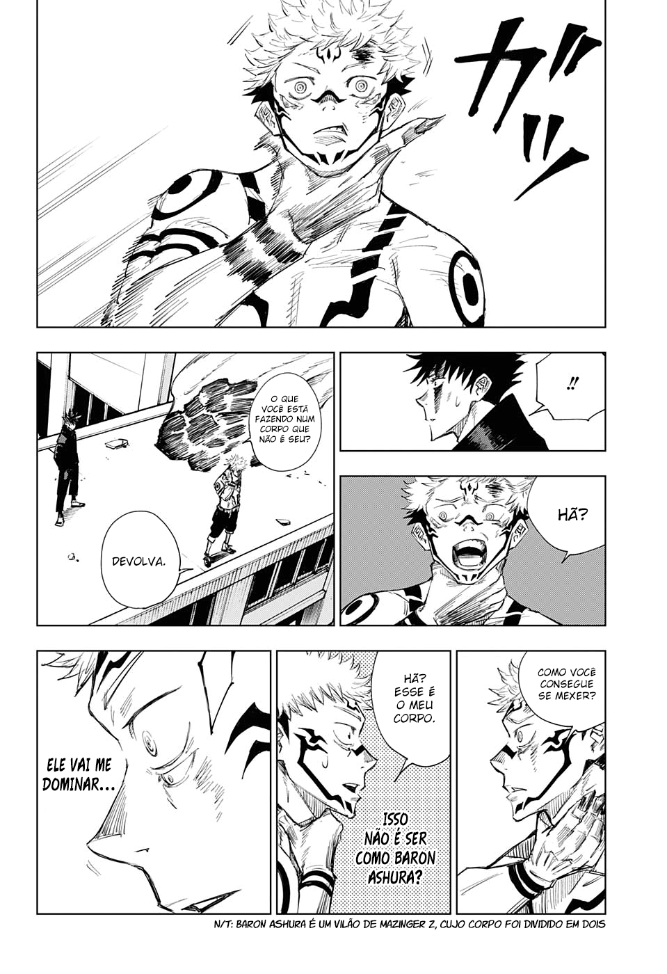 Read Jujutsu Kaisen Português Manga Online