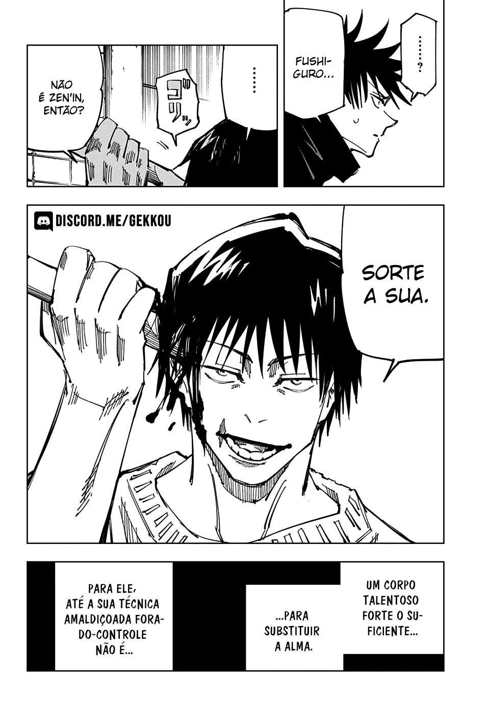 Read Jujutsu Kaisen Português Manga Online