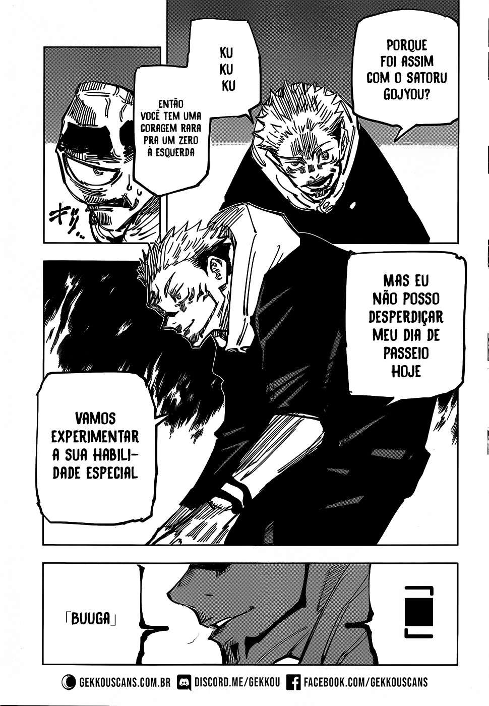 Read Jujutsu Kaisen Português Manga Online