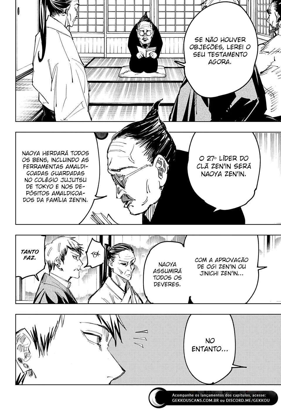 Read Jujutsu Kaisen Português Manga Online