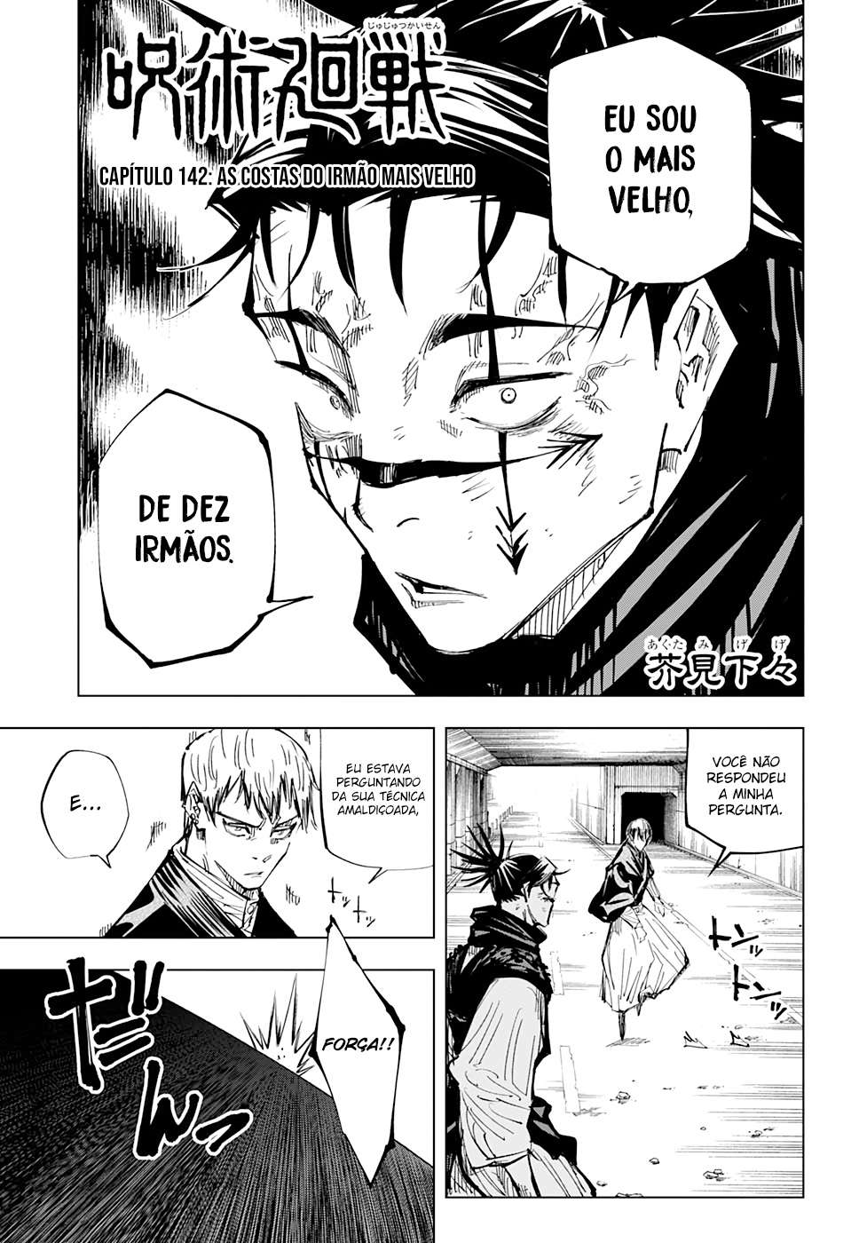 Read Jujutsu Kaisen Português Manga Online