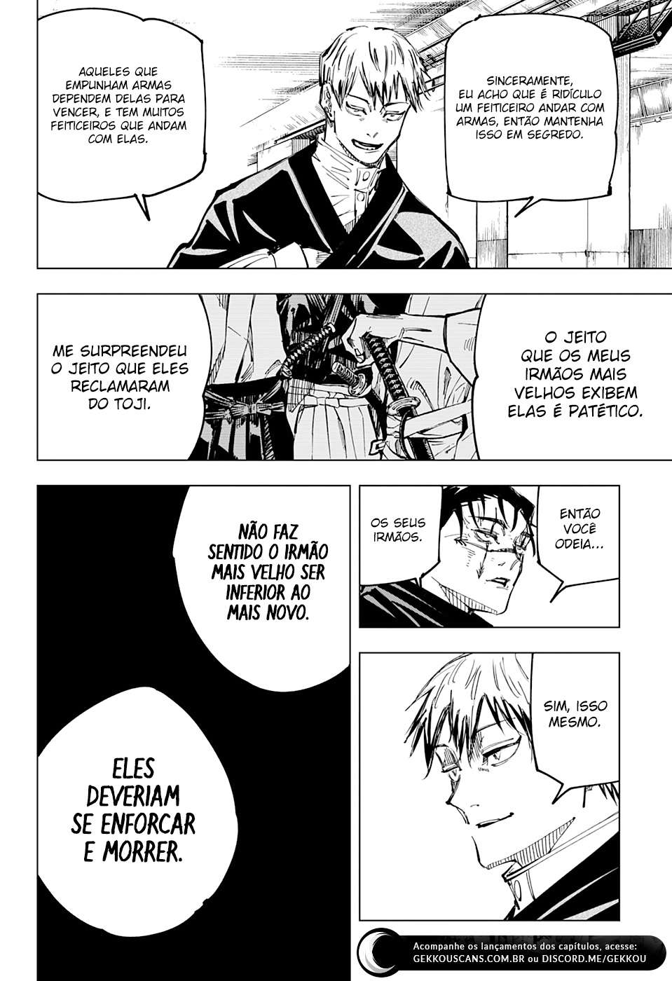 Read Jujutsu Kaisen Português Manga Online