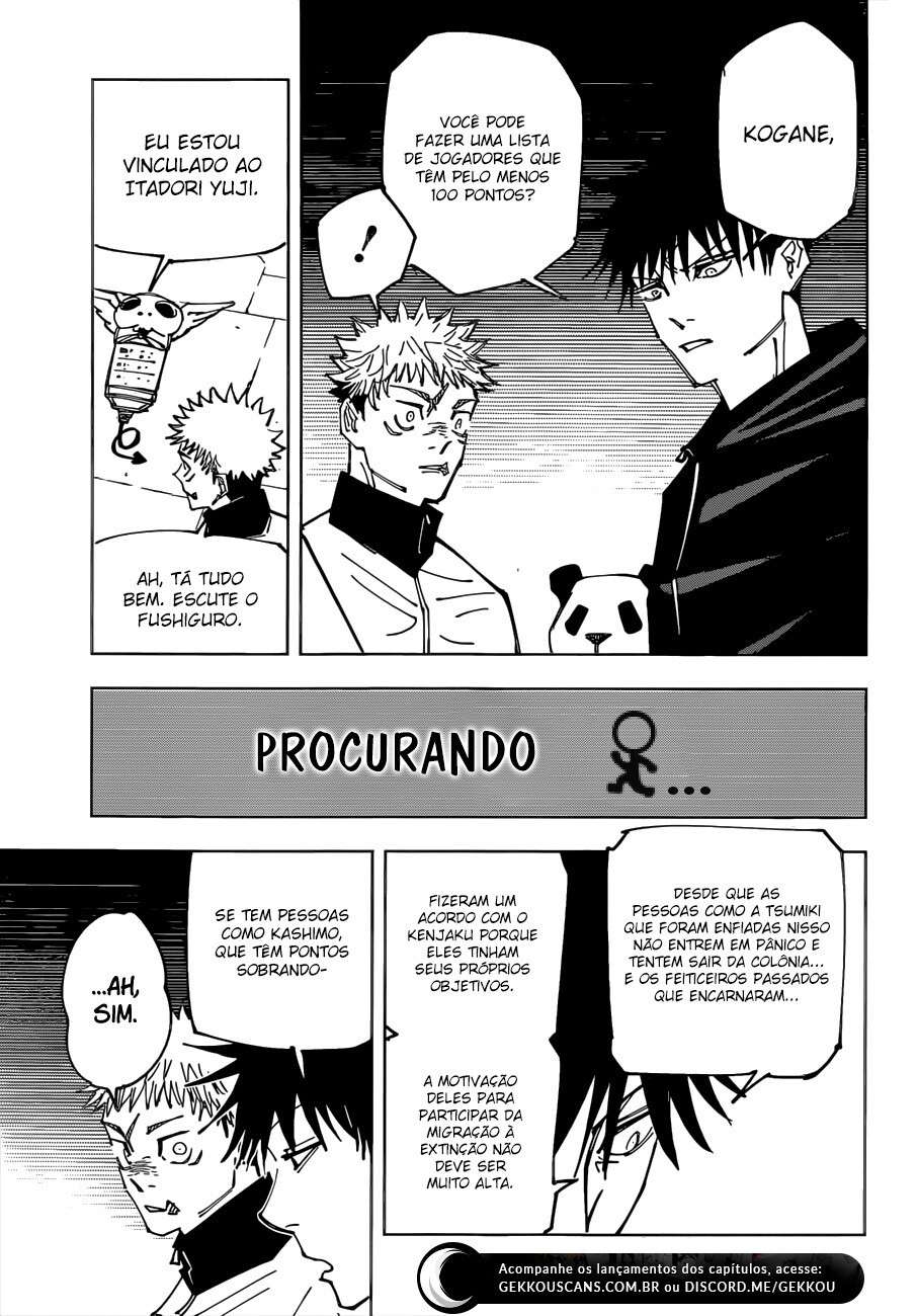 Read Jujutsu Kaisen Português Manga Online