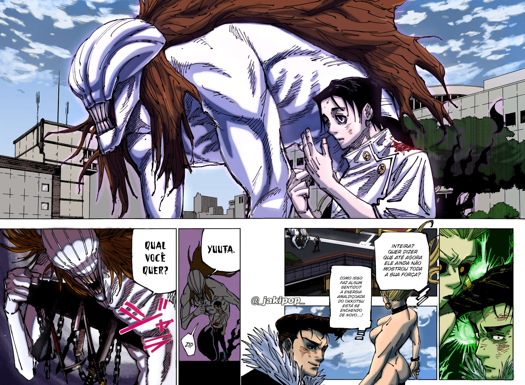 Read Jujutsu Kaisen Português Manga Online