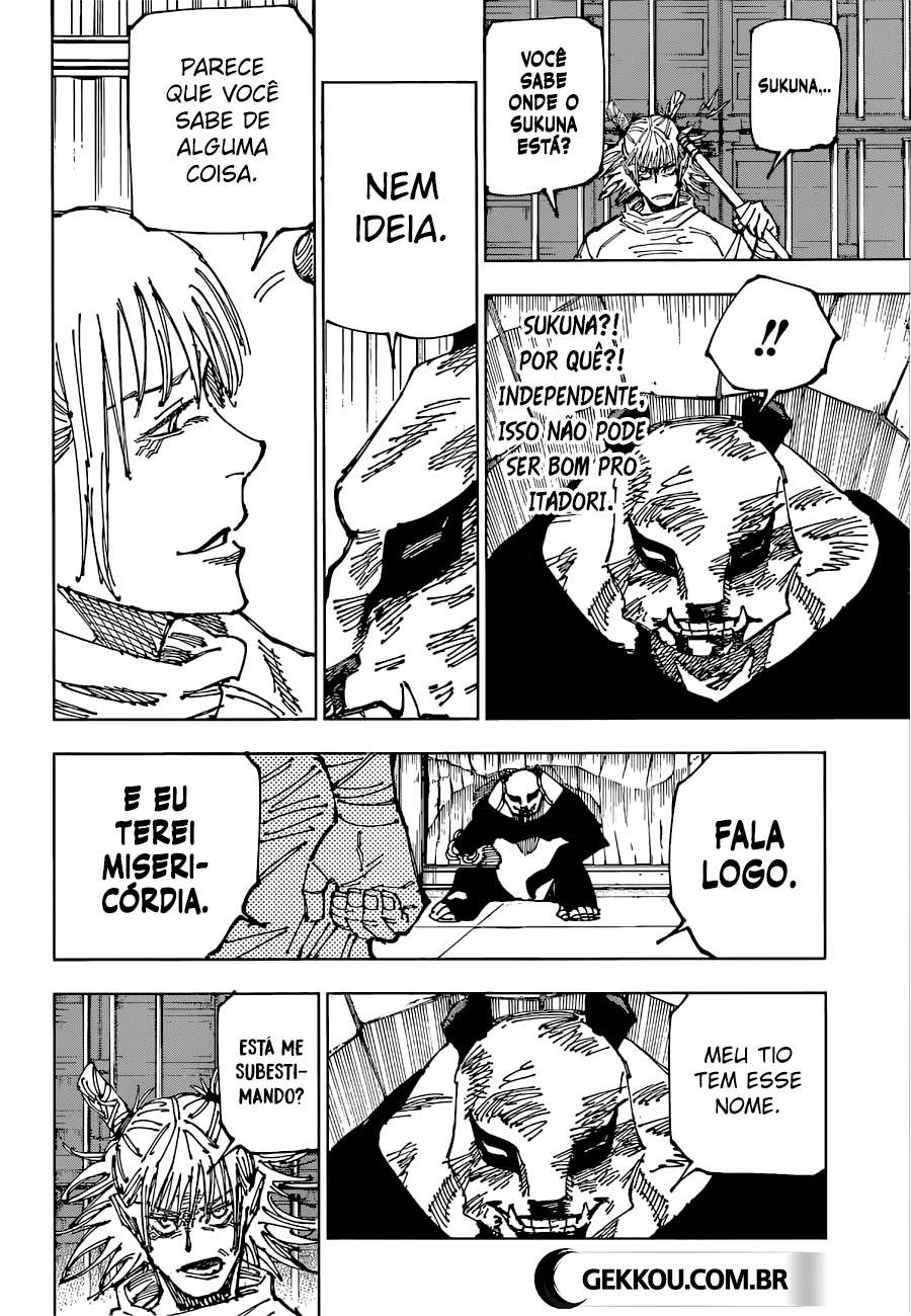 Read Jujutsu Kaisen Português Manga Online