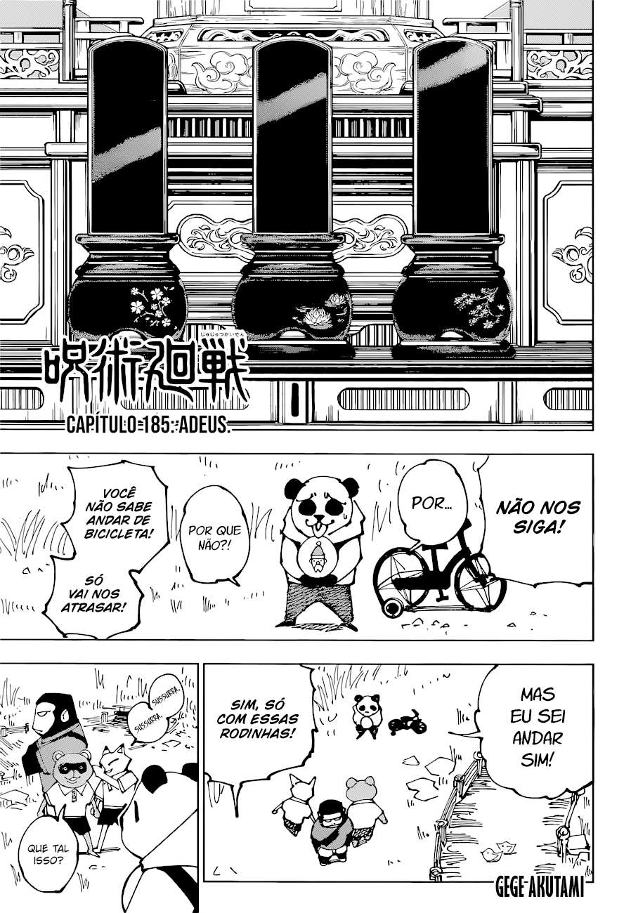 Read Jujutsu Kaisen Português Manga Online