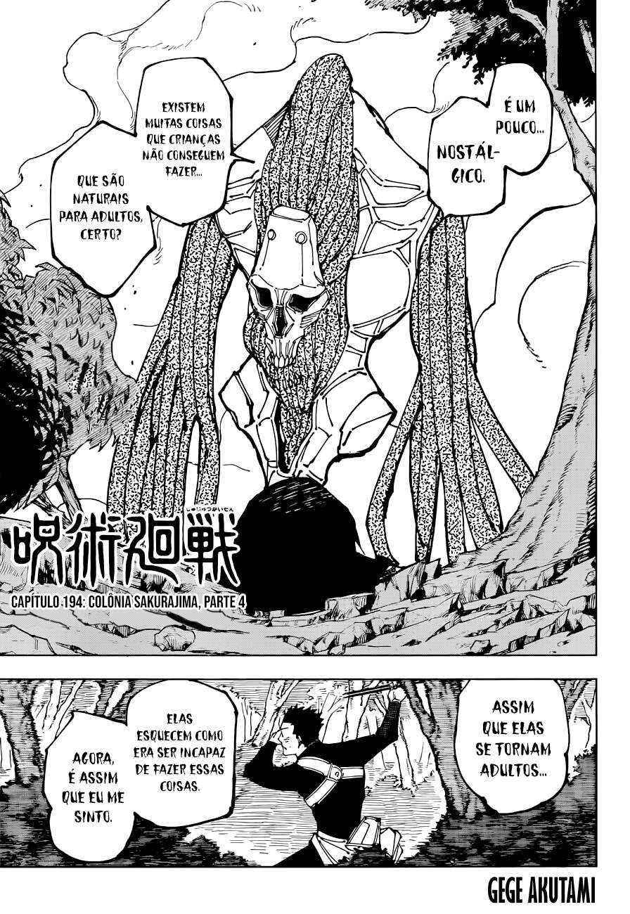 Read Jujutsu Kaisen Português Manga Online