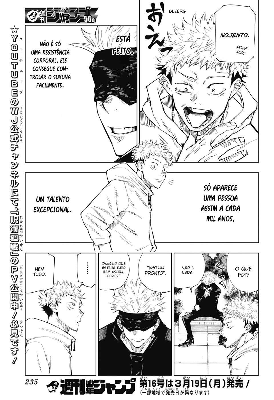 Read Jujutsu Kaisen Português Manga Online