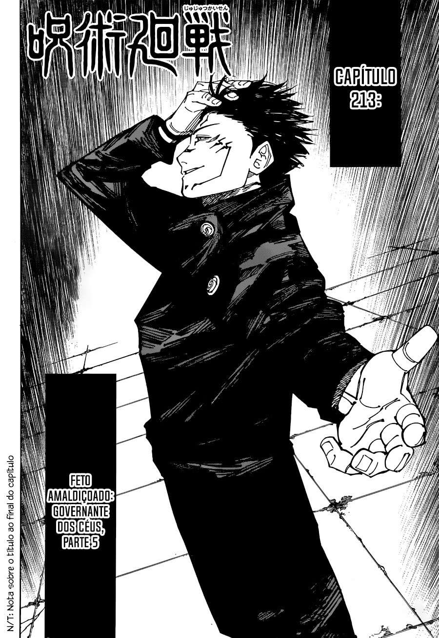 Read Jujutsu Kaisen Português Manga Online