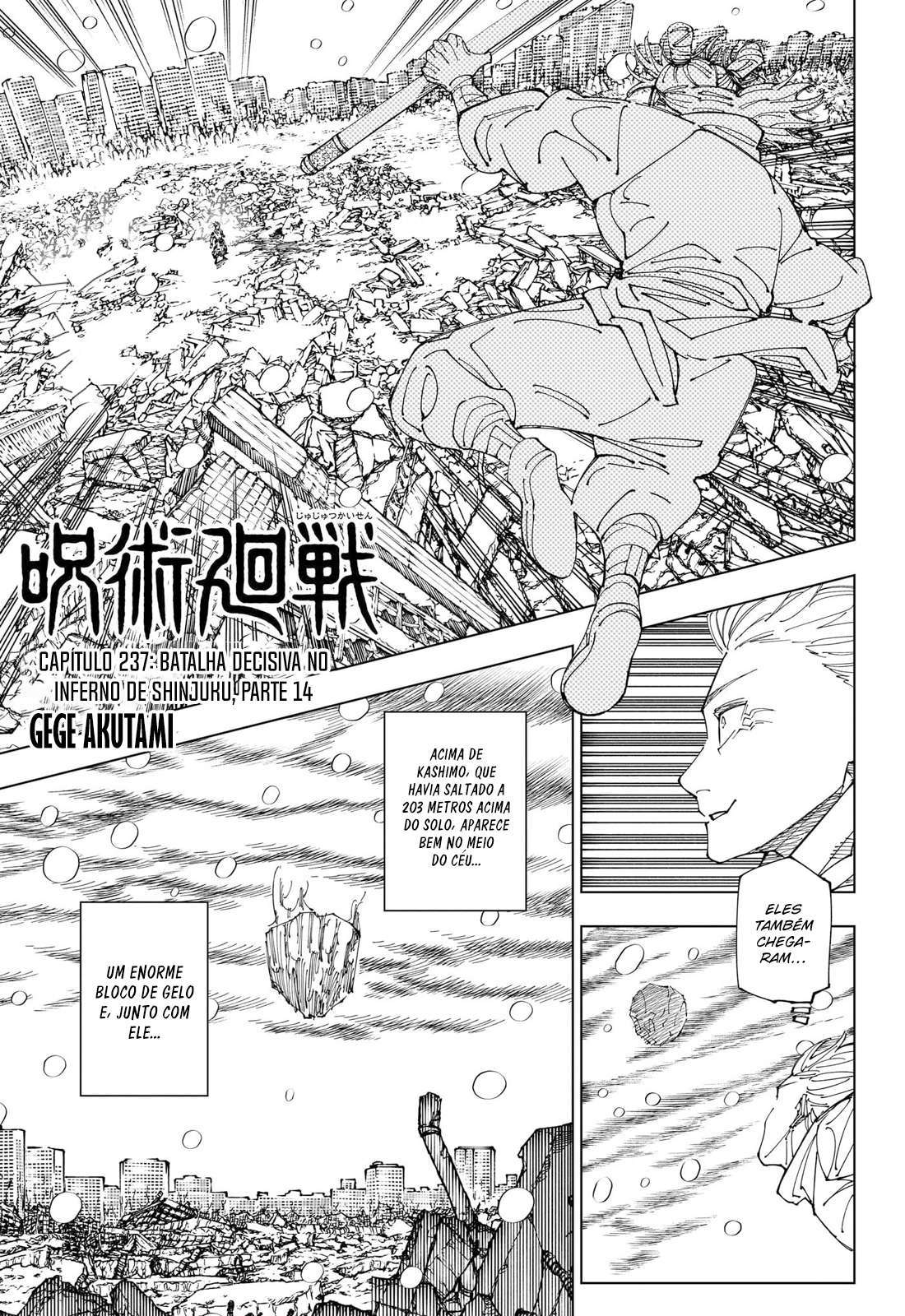 Read Jujutsu Kaisen Português Manga Online