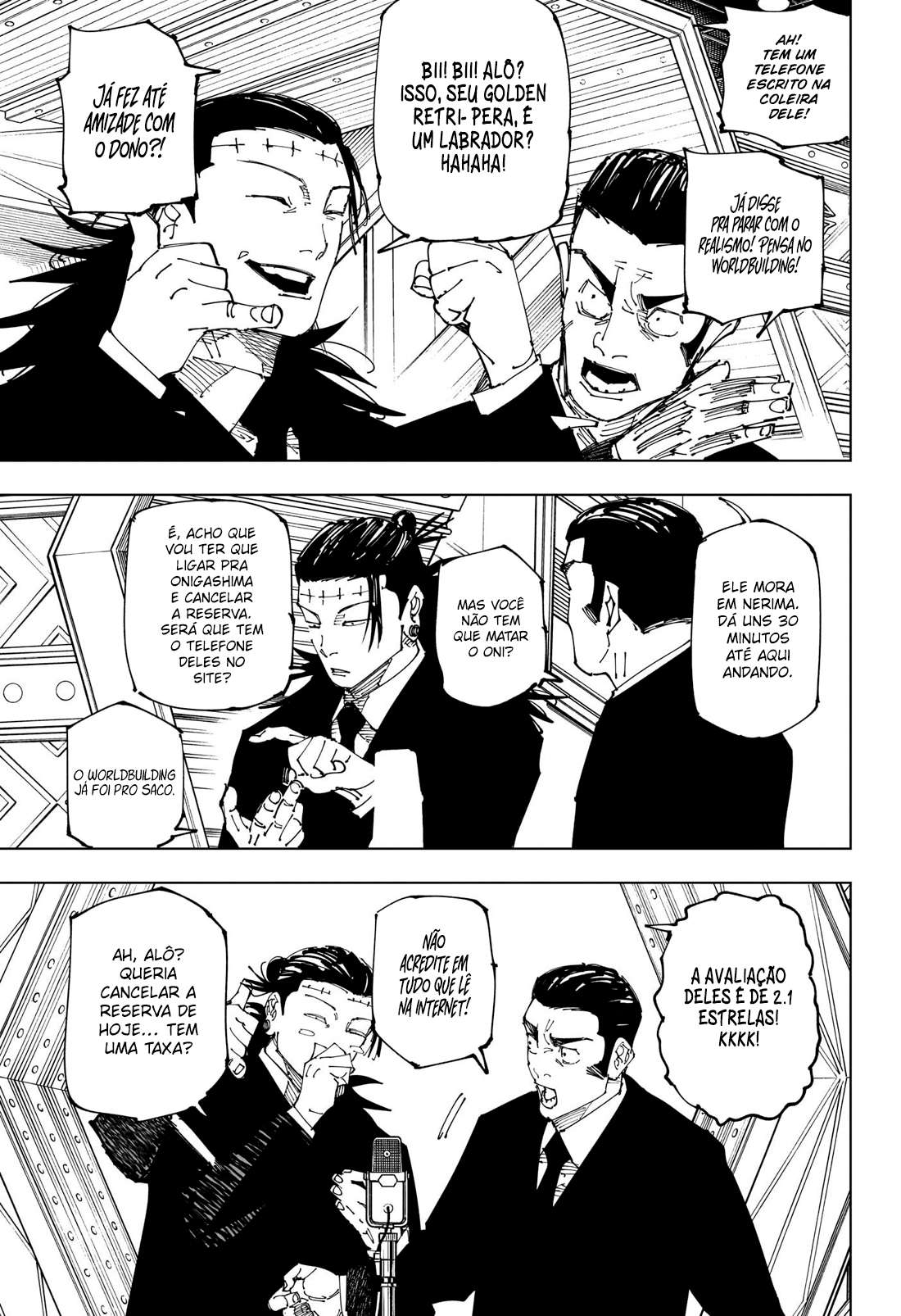 Read Jujutsu Kaisen Português Manga Online