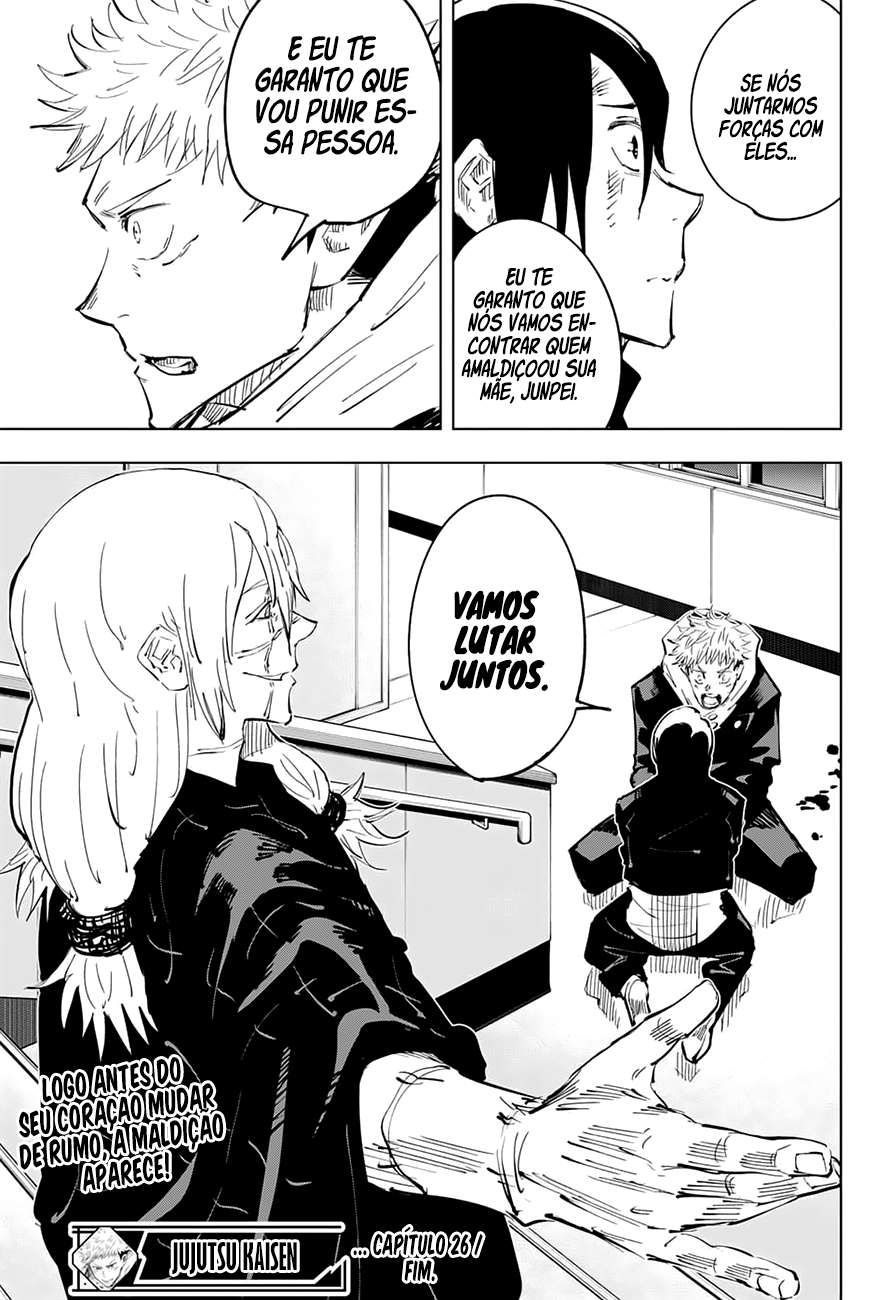 Read Jujutsu Kaisen Português Manga Online