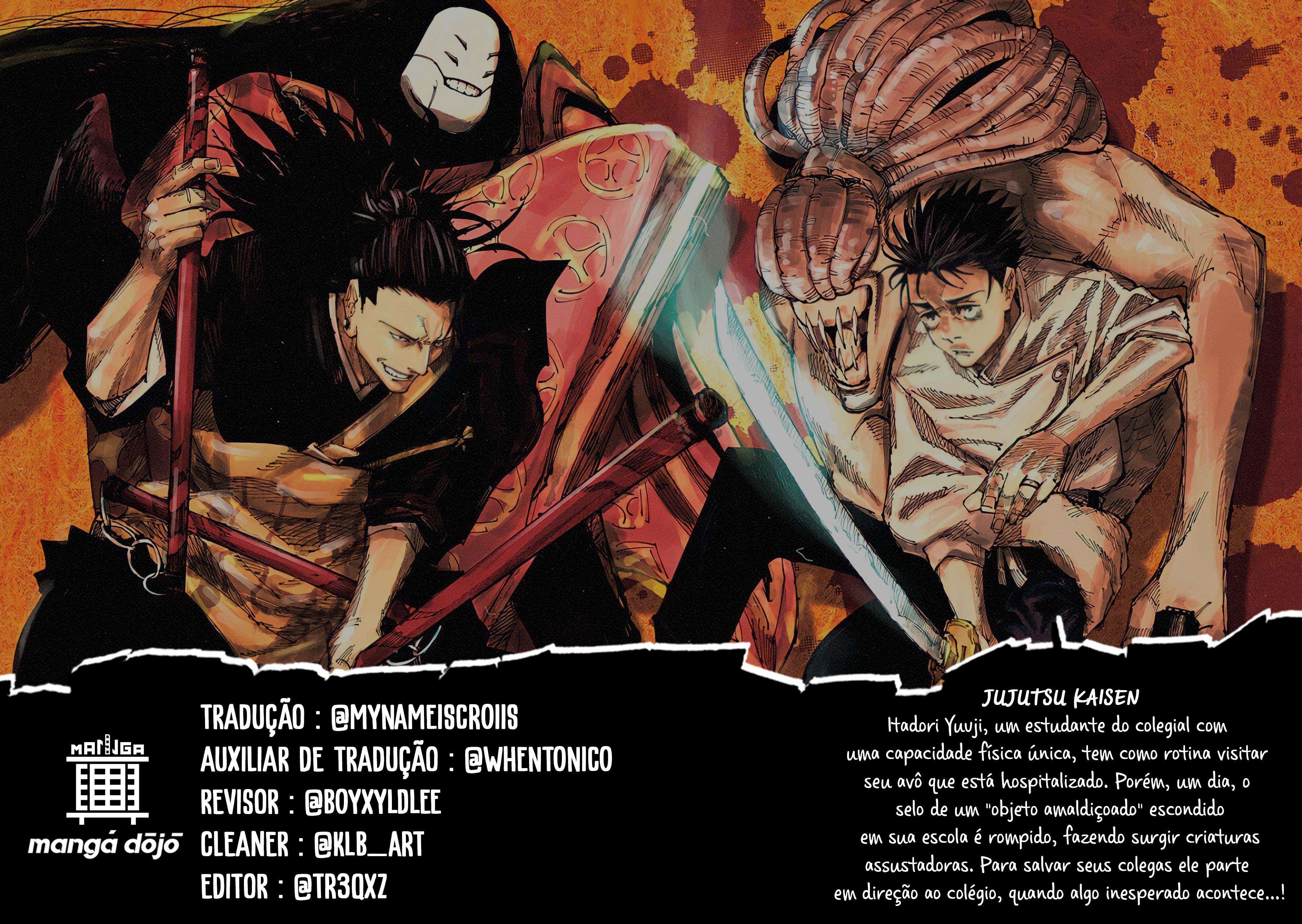 Read Jujutsu Kaisen Português Manga Online