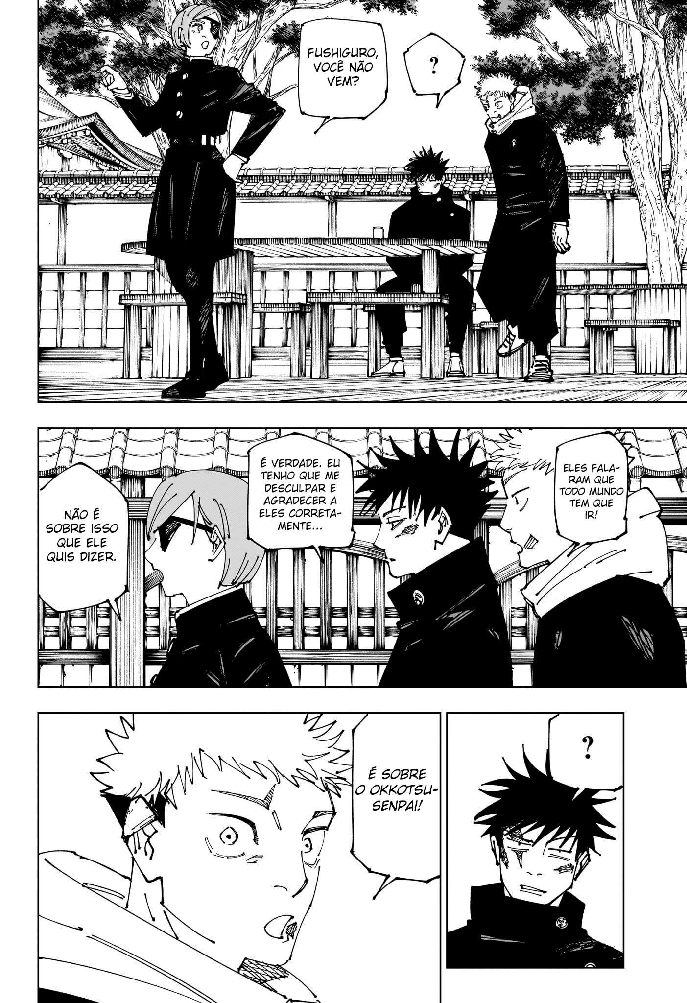 Read Jujutsu Kaisen Português Manga Online