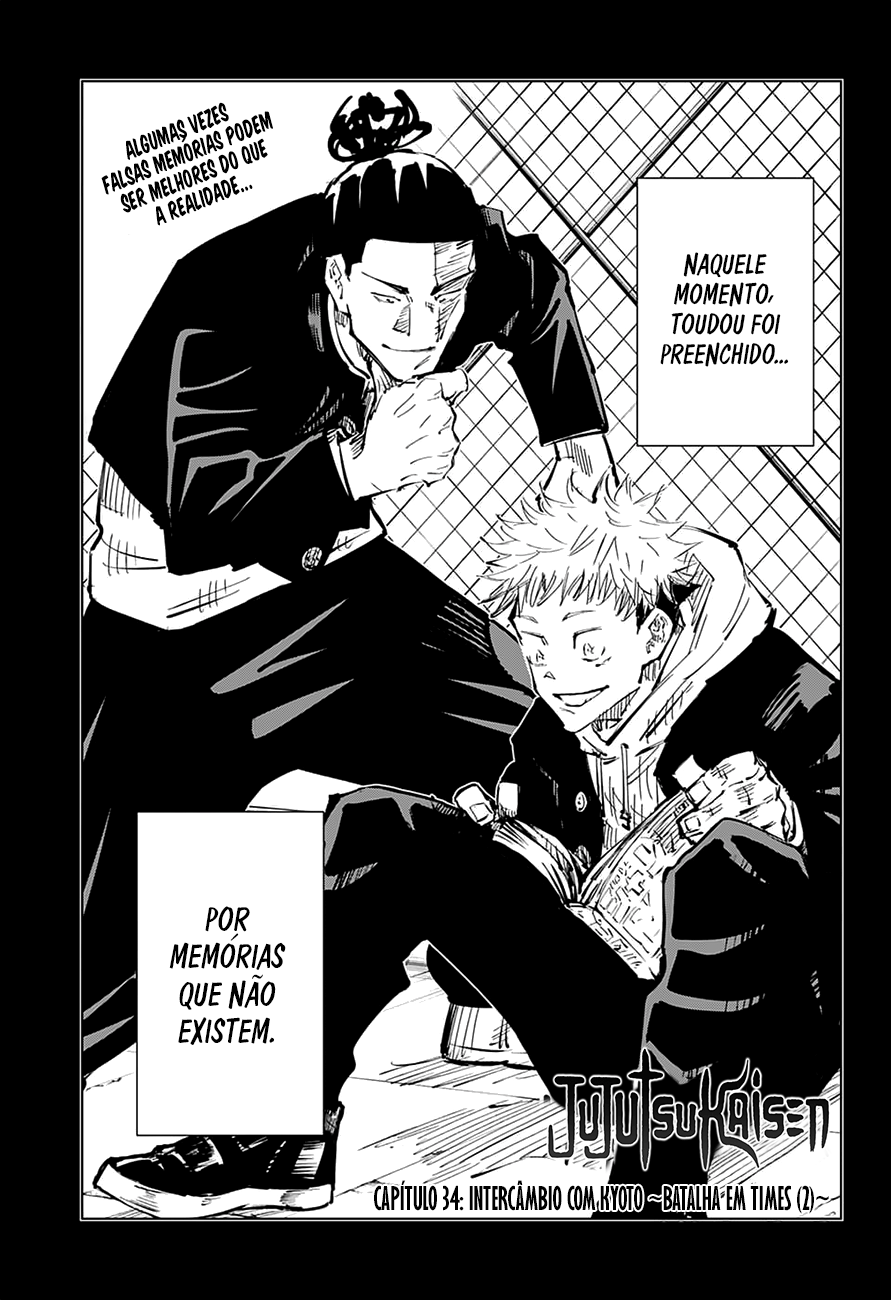 Read Jujutsu Kaisen Português Manga Online