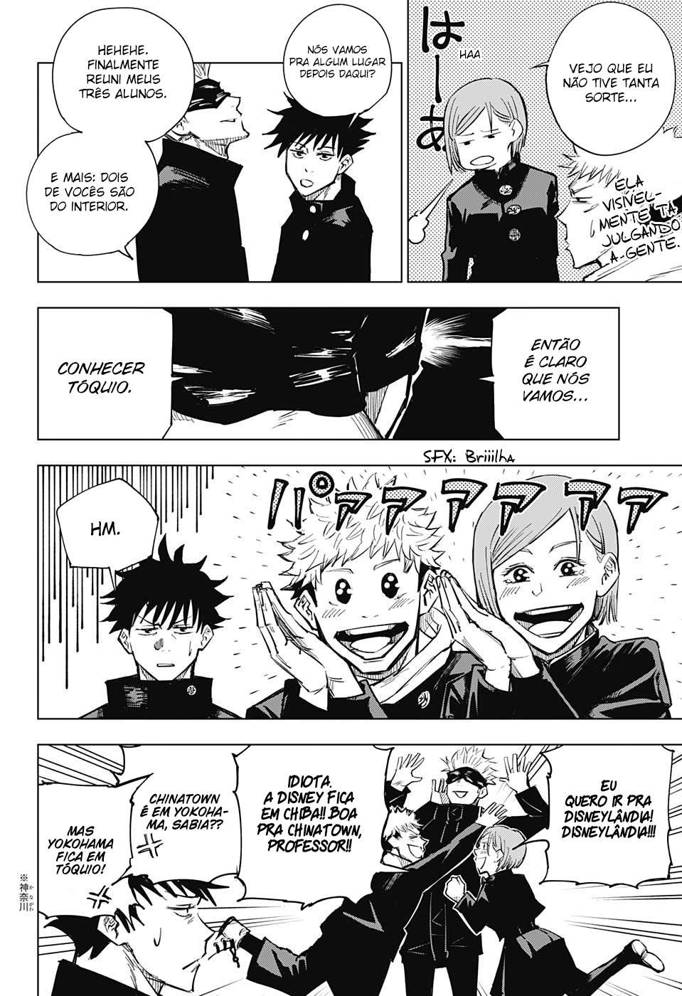 Read Jujutsu Kaisen Português Manga Online