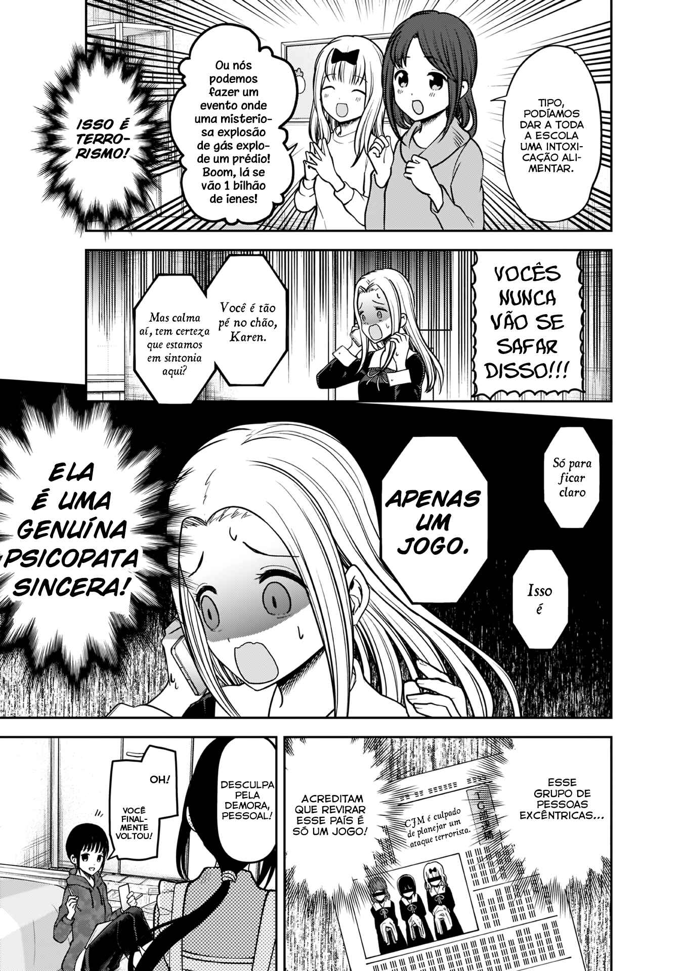 Read Kaguya-sama_ Love Português Manga Online