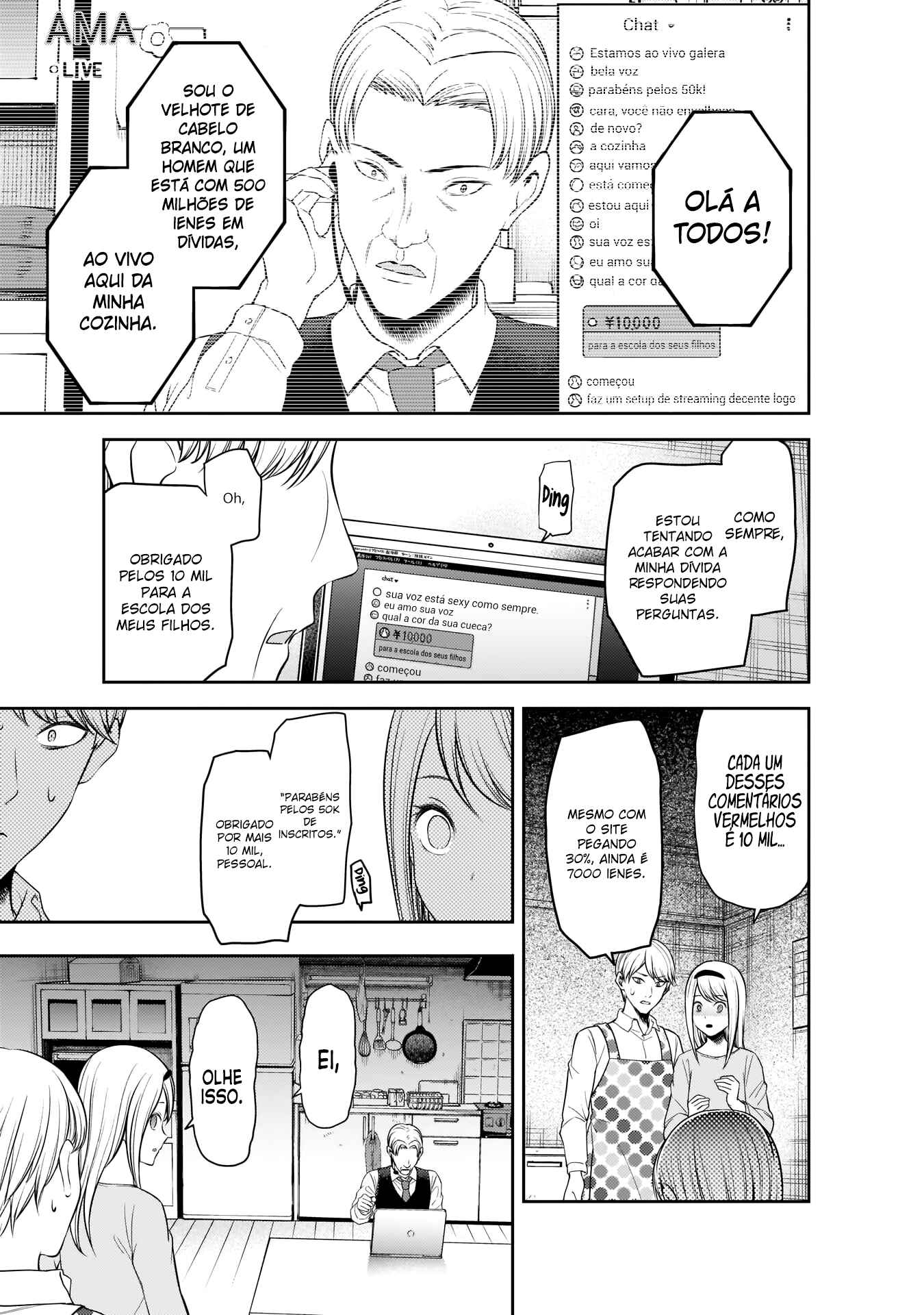 Read Kaguya-sama_ Love Português Manga Online