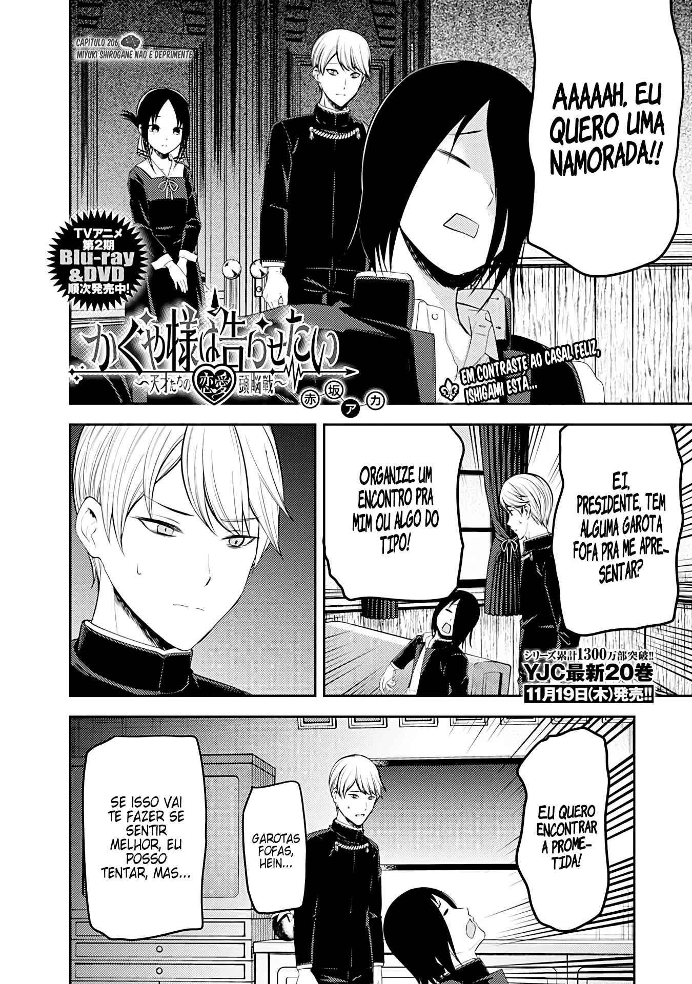 Read Kaguya-sama_ Love Português Manga Online