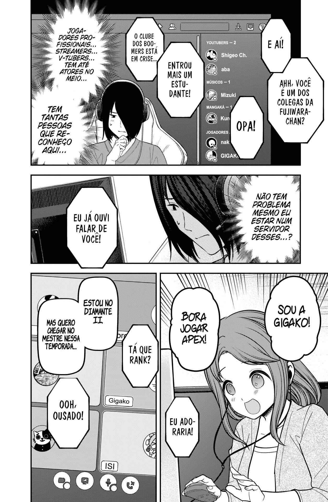 Read Kaguya-sama_ Love Português Manga Online