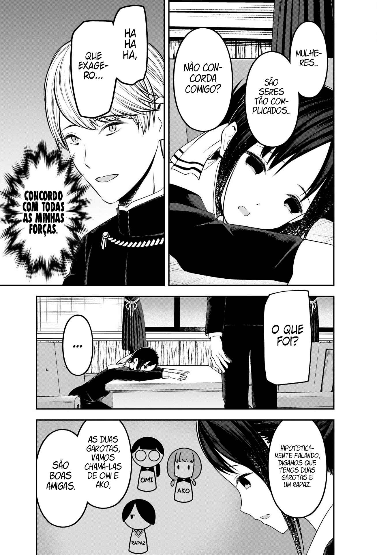 Read Kaguya-sama_ Love Português Manga Online