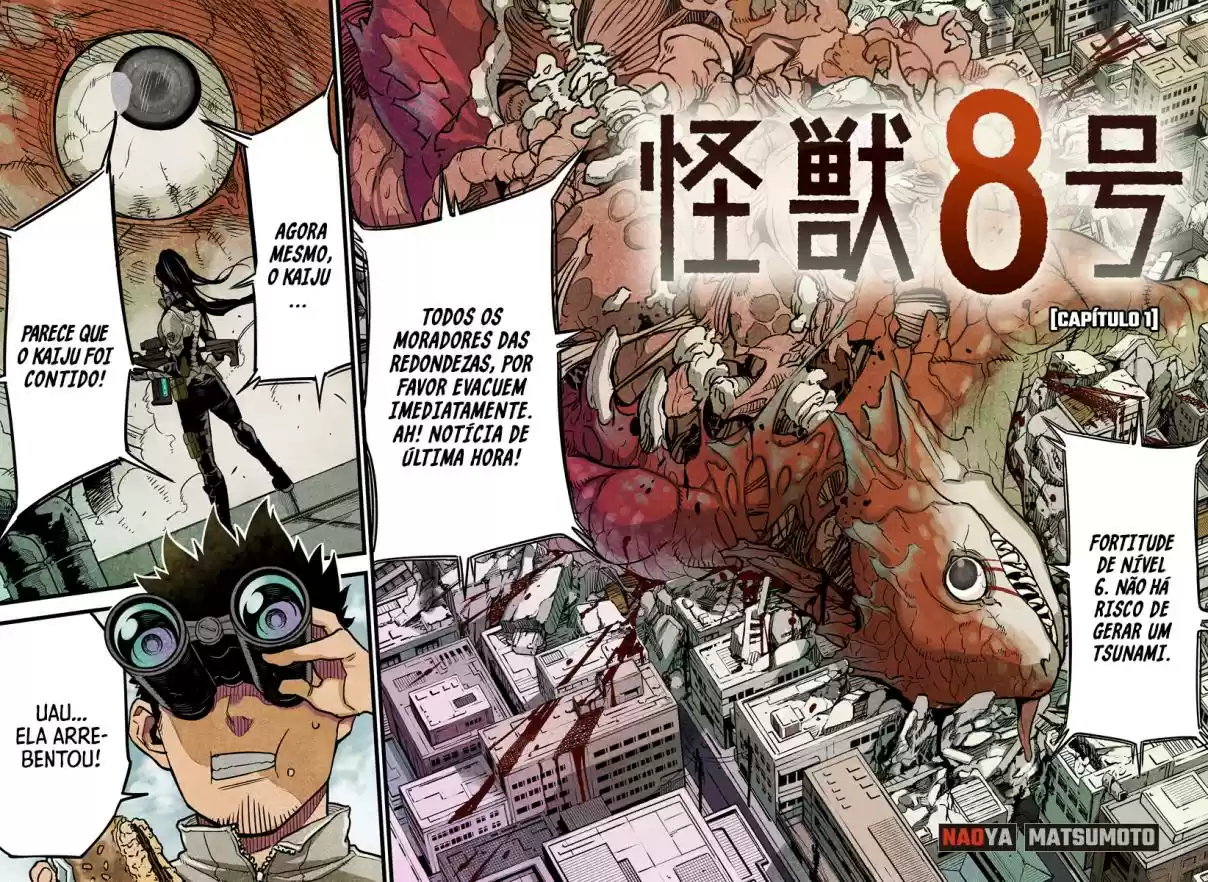 Read Kaiju No. 8 Português Manga Online