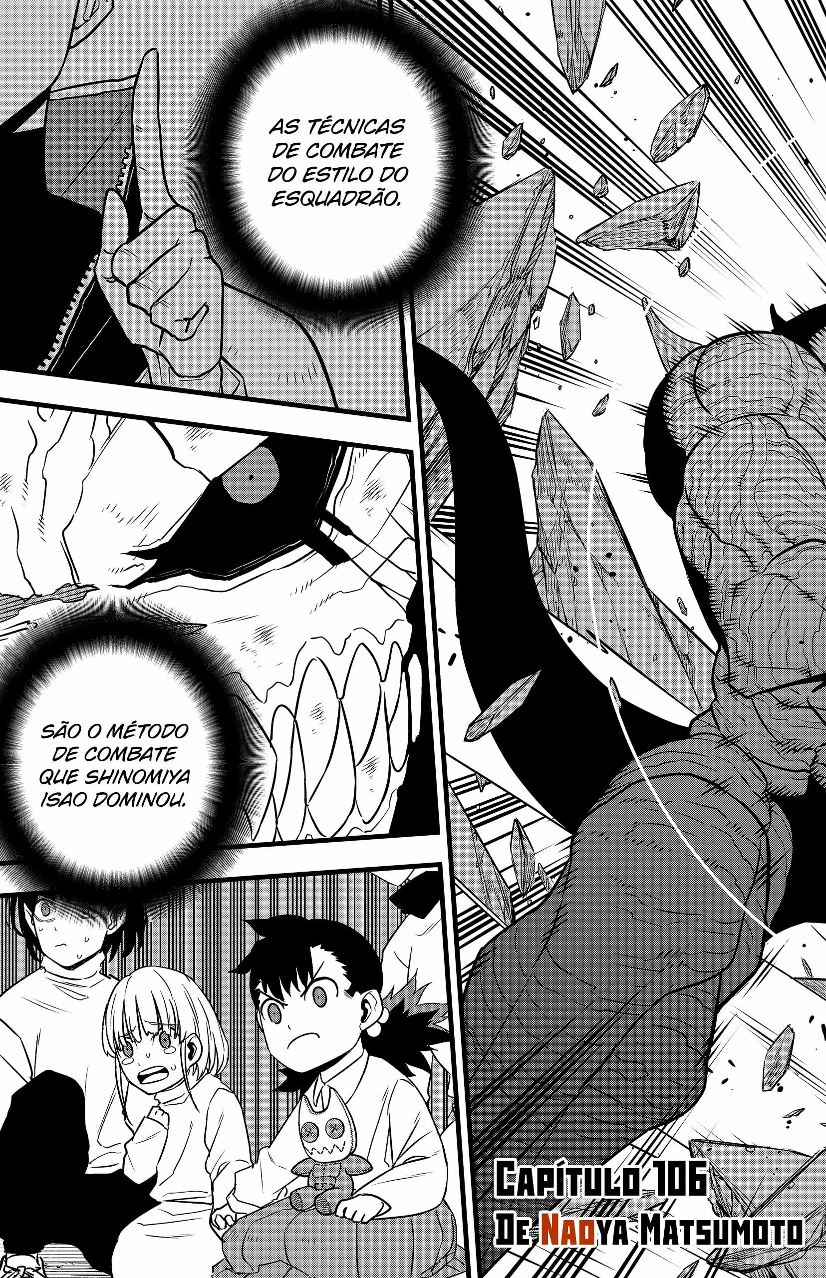 Read Kaiju No. 8 Português Manga Online