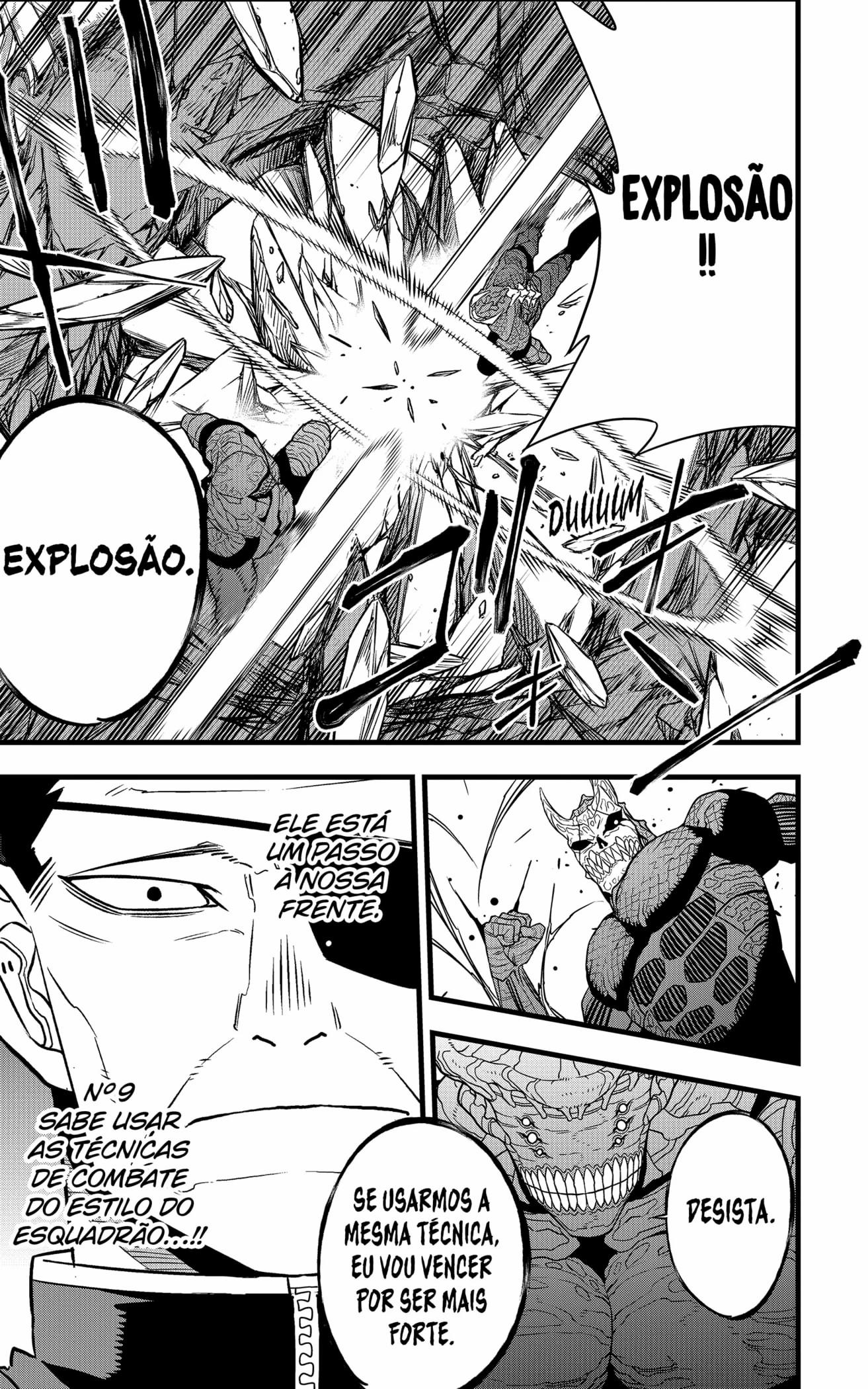 Read Kaiju No. 8 Português Manga Online