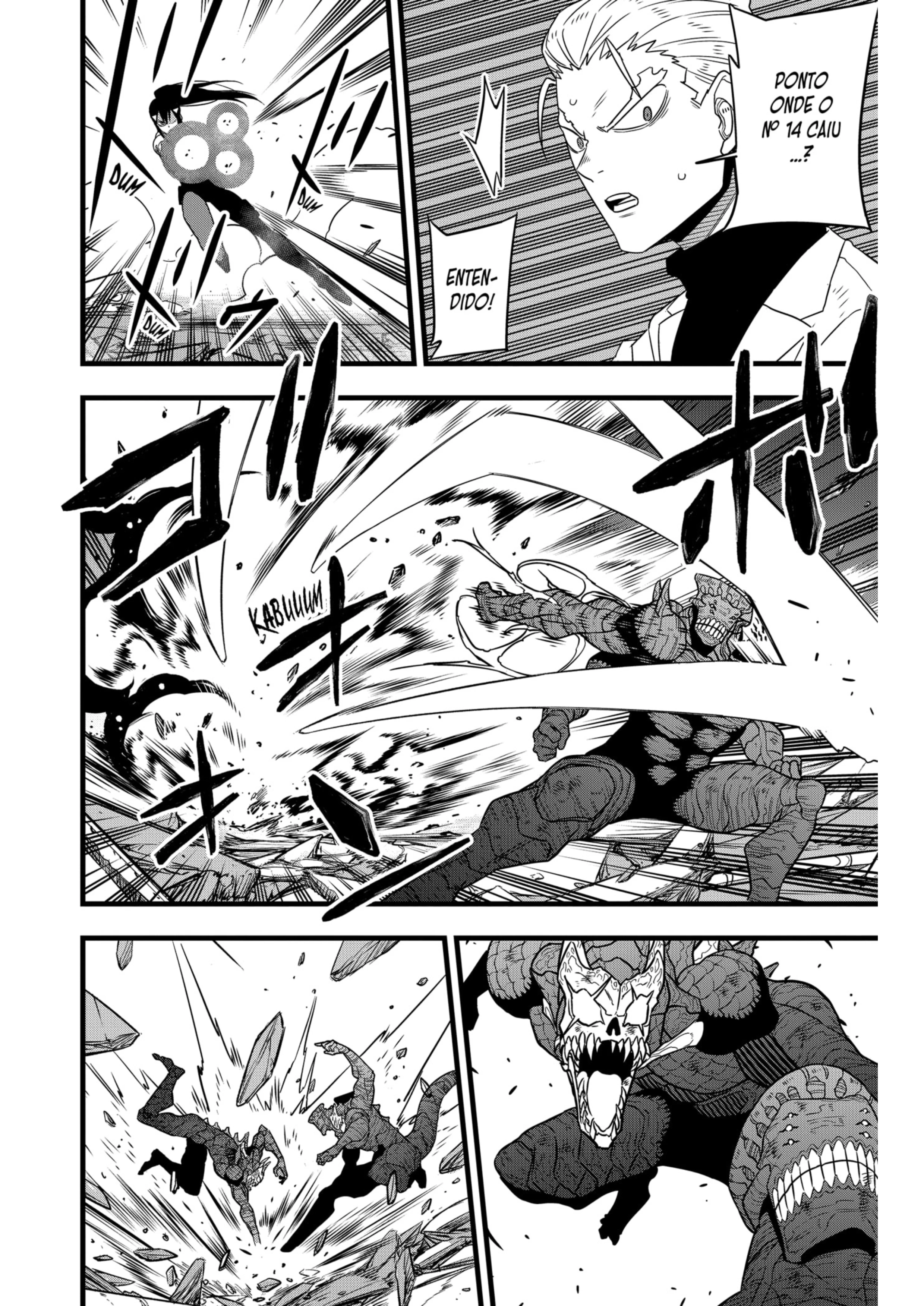 Read Kaiju No. 8 Português Manga Online