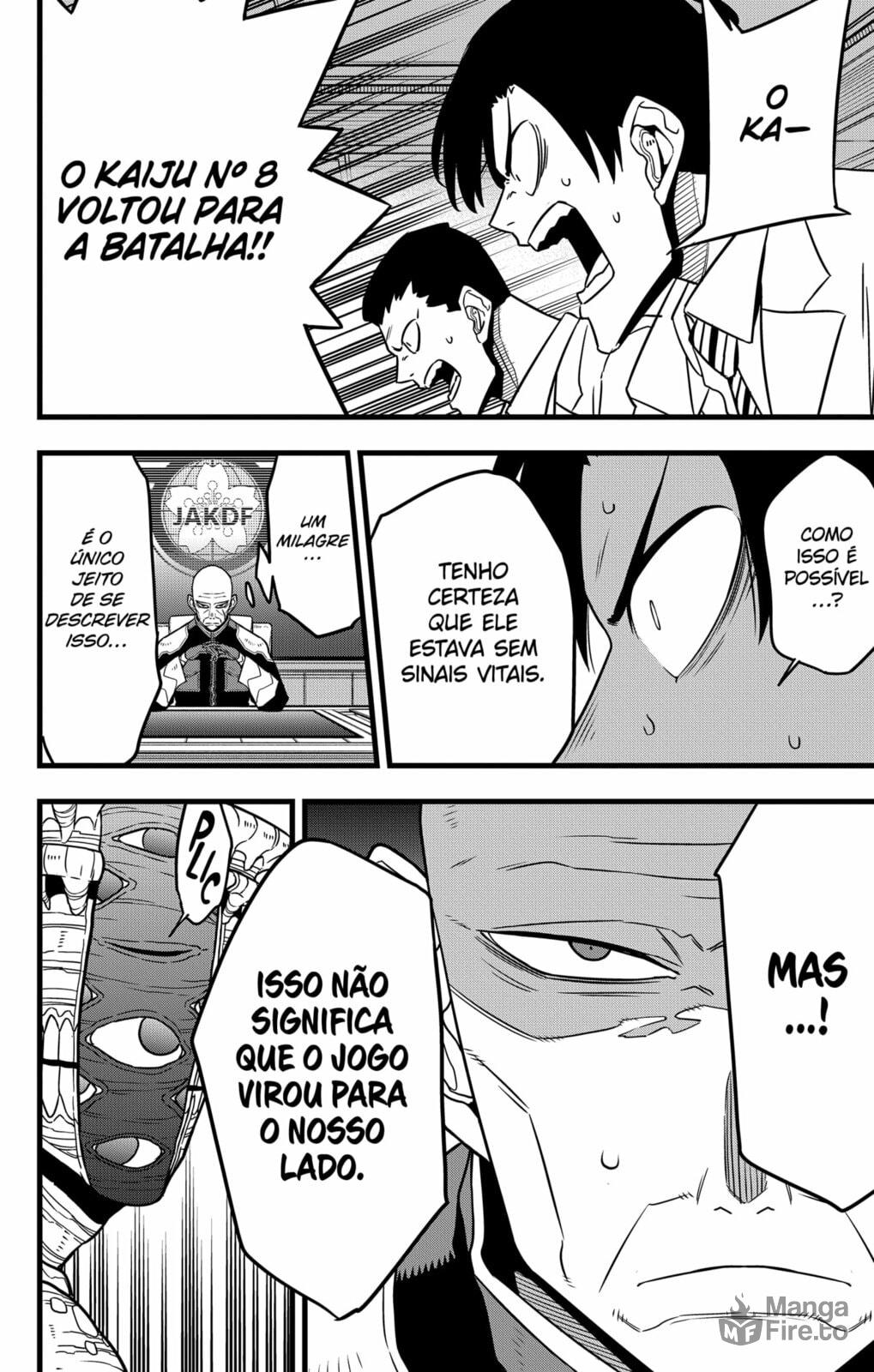 Read Kaiju No. 8 Português Manga Online