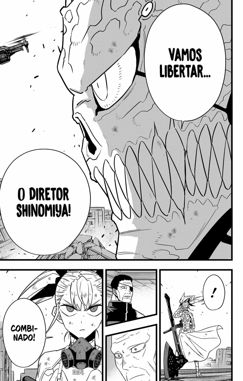 Read Kaiju No. 8 Português Manga Online