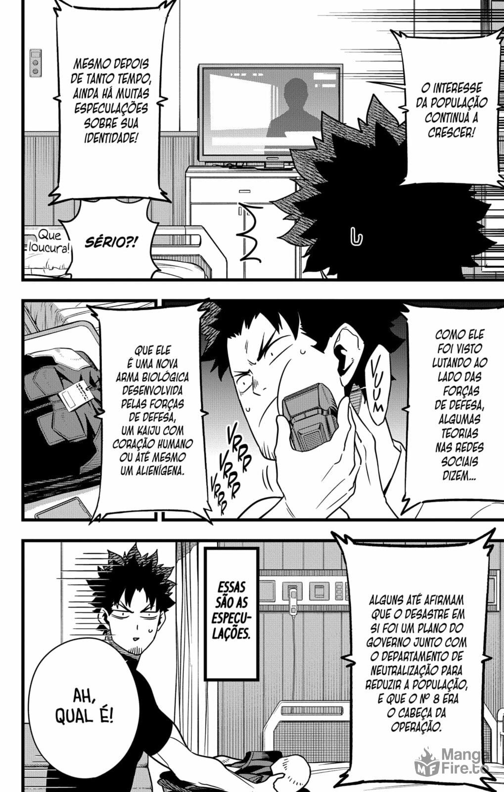 Read Kaiju No. 8 Português Manga Online