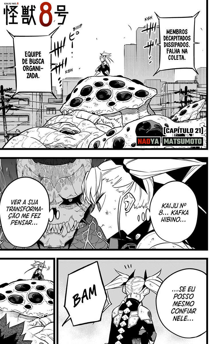 Read Kaiju No. 8 Português Manga Online