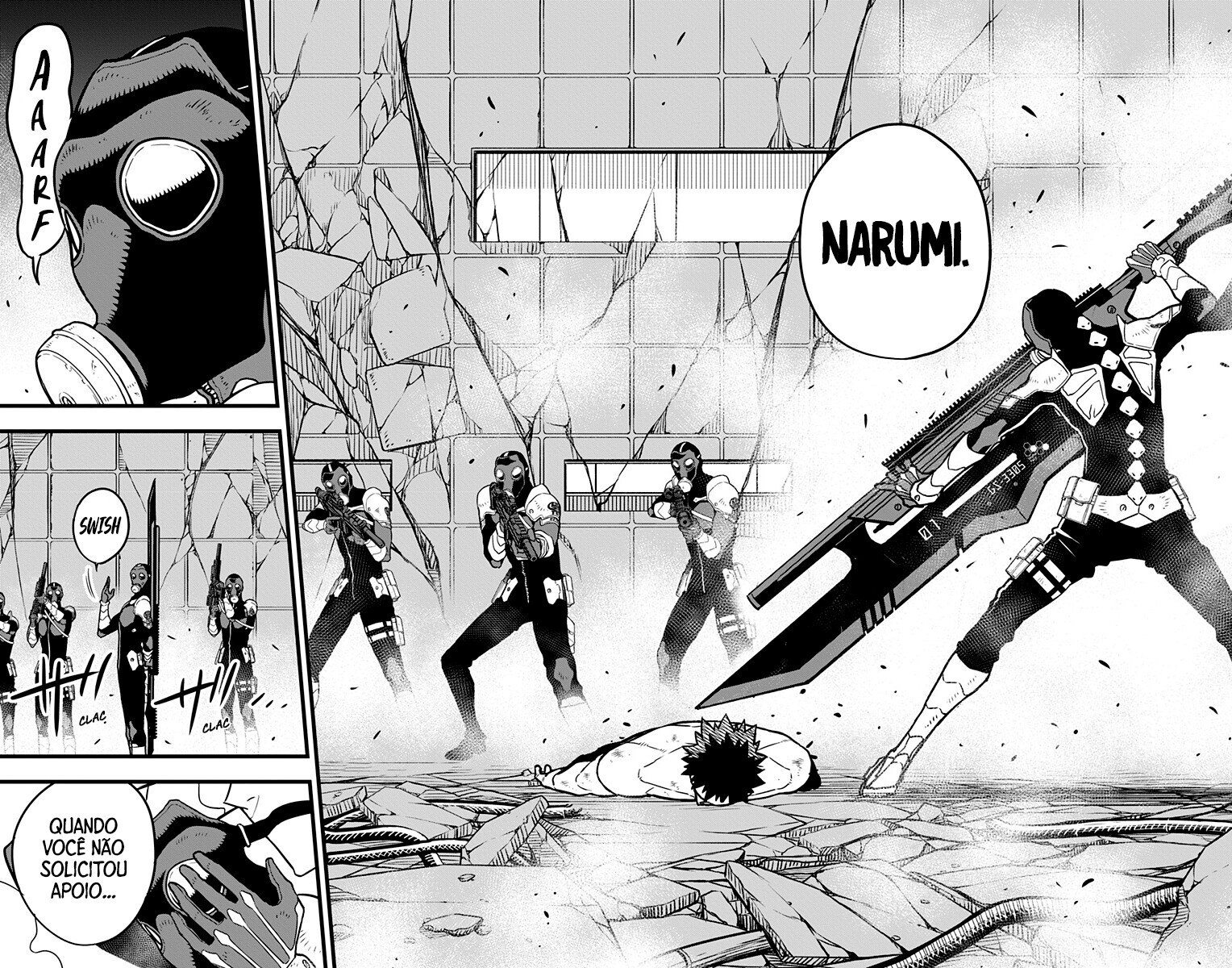 Read Kaiju No. 8 Português Manga Online