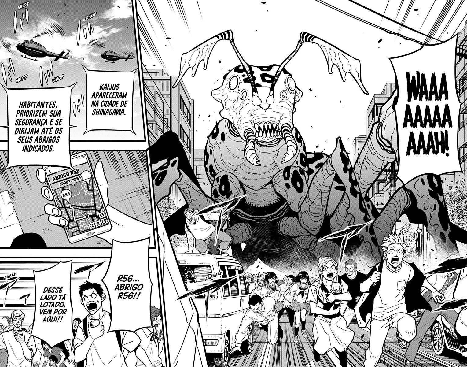 Read Kaiju No. 8 Português Manga Online