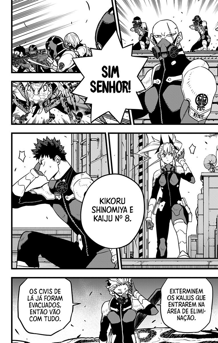 Read Kaiju No. 8 Português Manga Online