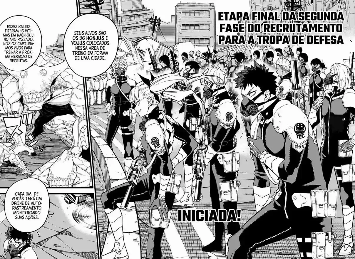 Read Kaiju No. 8 Português Manga Online