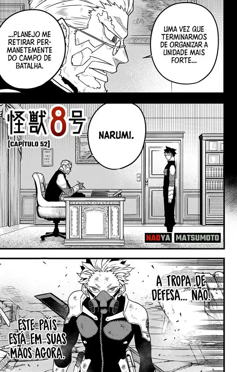 Read Kaiju No. 8 Português Manga Online