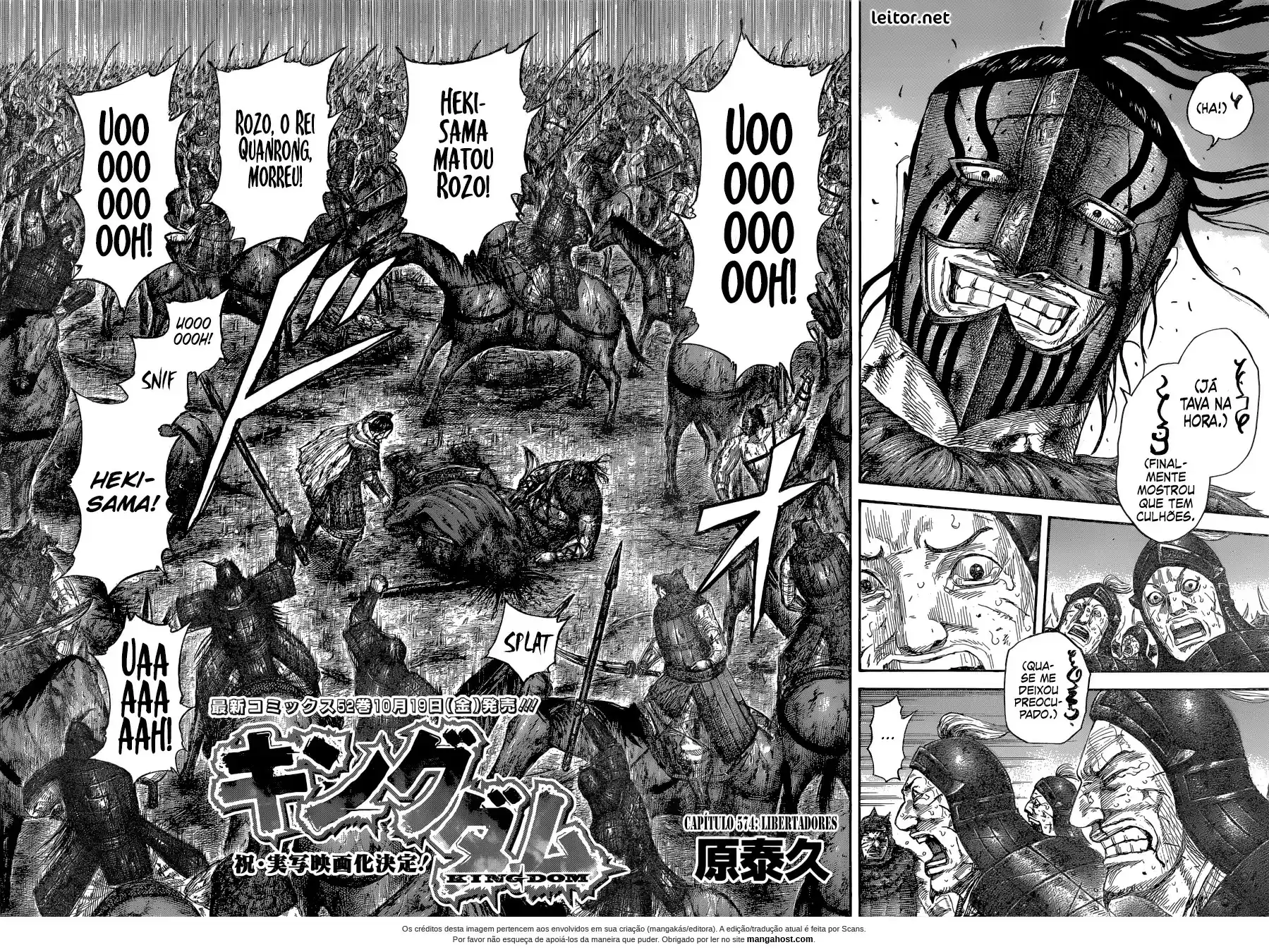 Read Kingdom Português Manga Online