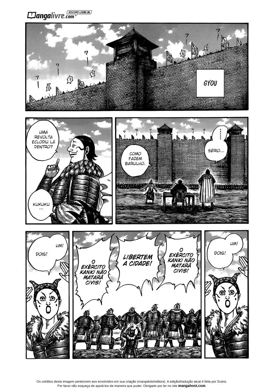 Read Kingdom Português Manga Online