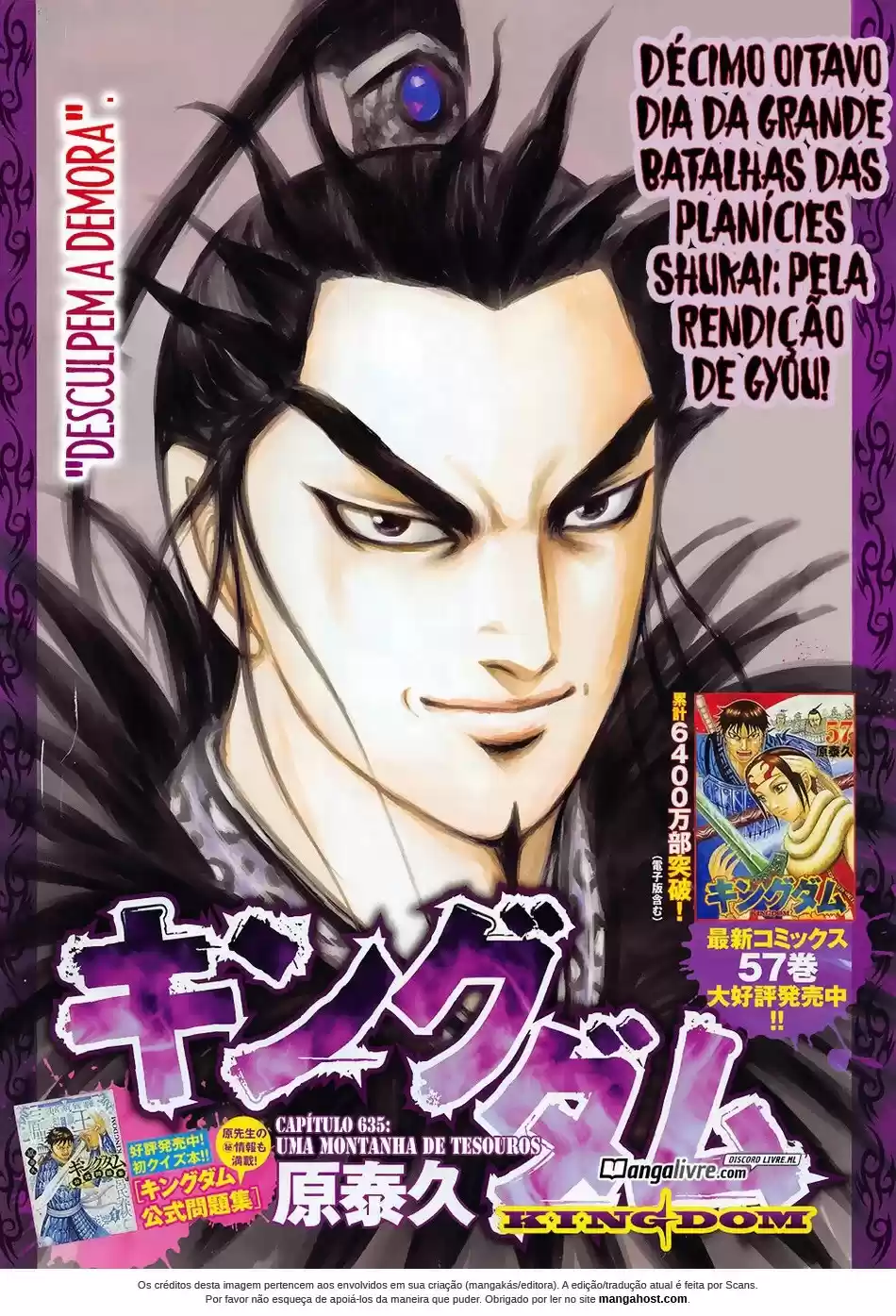 Read Kingdom Português Manga Online