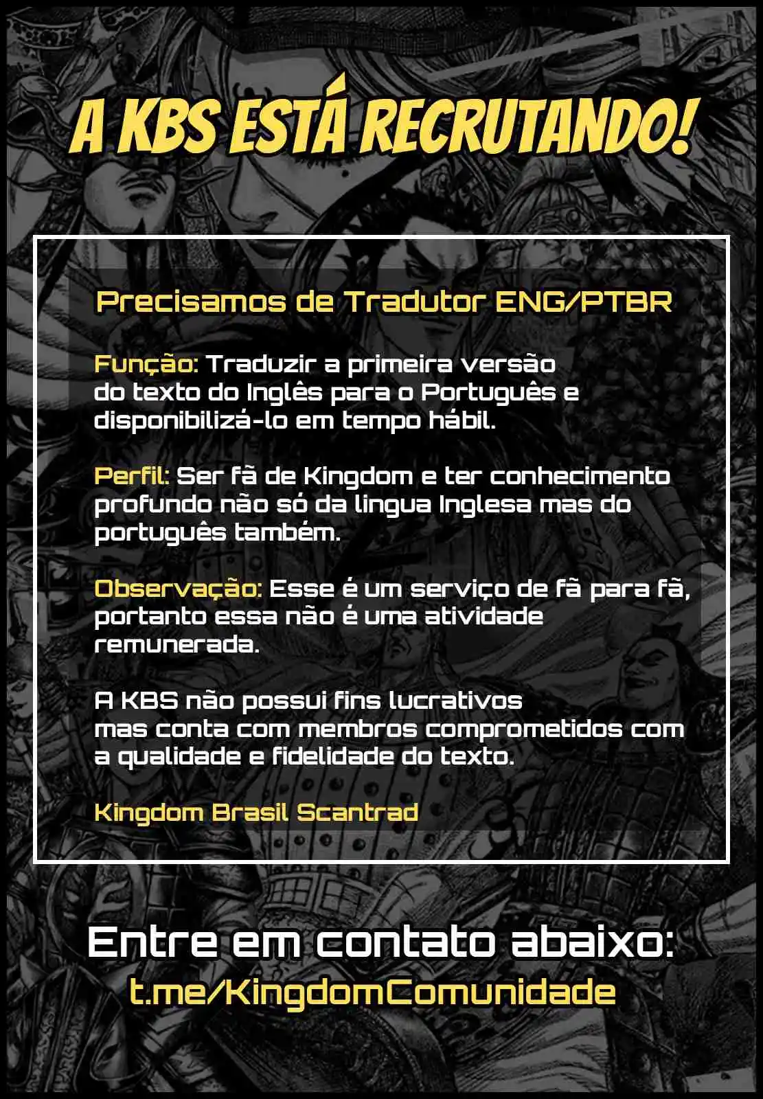 Read Kingdom Português Manga Online